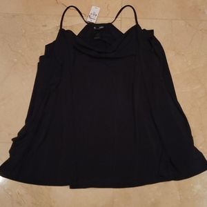 New With Tag Express Slinky Black Halter Top
